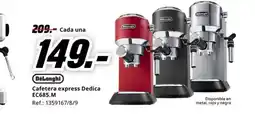 MediaMarkt DELONGHI Cafetera express Dedica EC685.M oferta