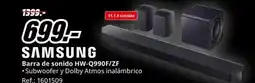 MediaMarkt SAMSUNG Barra de sonido HW-Q990F/ZF oferta