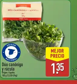 ALDI Dúo canónigo y rúcula oferta