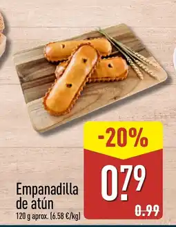 ALDI Empanadilla de atún oferta