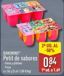 ALDI DANONINO Petit de sabores oferta
