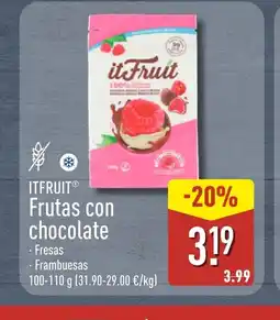 ALDI ITFRUIT Frutas con chocolate oferta
