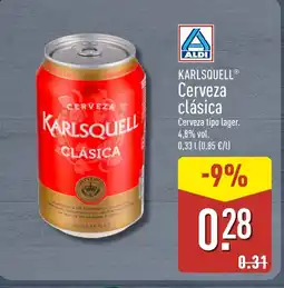 ALDI KARLSQUELL Cerveza clásica oferta