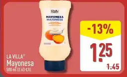 ALDI LA VILLA Mayonesa oferta