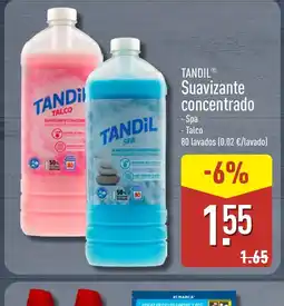 ALDI TANDIL Suavizante concentrado oferta
