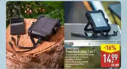 ALDI ADVENTURIDGE Powerbank solar 2 en 1 oferta