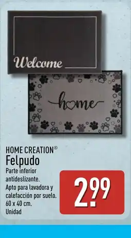 ALDI HOME CREATION Felpudo oferta