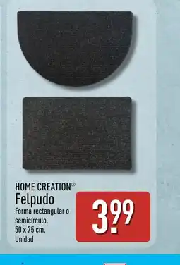 ALDI HOME CREATION Felpudo oferta