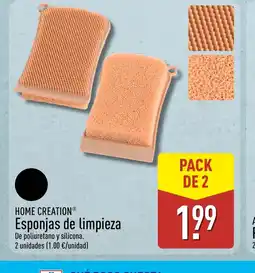 ALDI HOME CREATION Esponjas de limpieza oferta