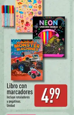 ALDI Libro con marcadores oferta
