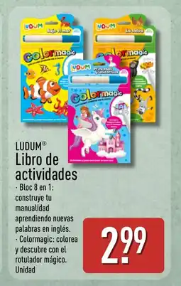 ALDI LUDUM Libro de actividades oferta
