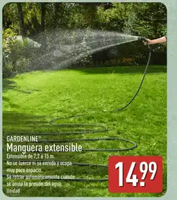 ALDI GARDENLINE Manguera extensible oferta