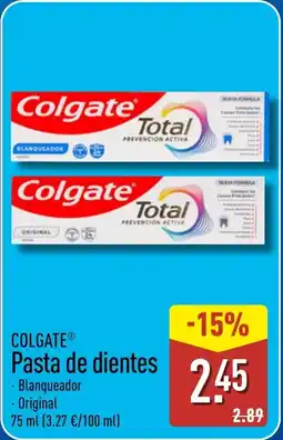 ALDI COLGATE Pasta de dientes oferta