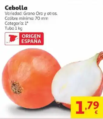 Alcampo Cebolla oferta