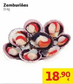 Alcampo Zamburiñas oferta