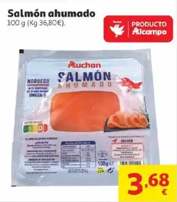 Alcampo Salmón ahumado oferta
