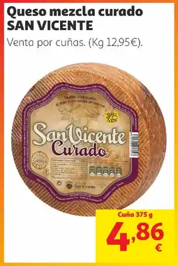 Alcampo SAN VICENTE Queso mezcla curado oferta