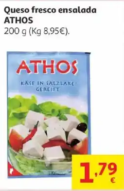 Alcampo ATHOS Queso fresco ensalada oferta