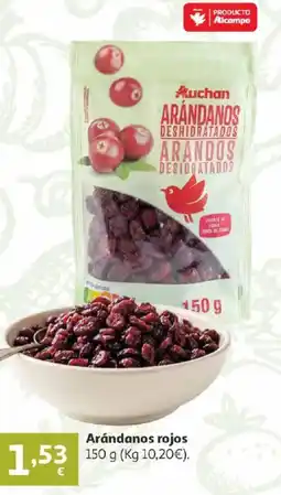 Alcampo AUCHAN Arándanos rojos oferta