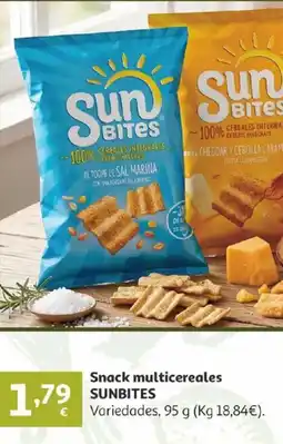 Alcampo SUNBITES Snack multicereales oferta