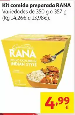 Alcampo RANA Kit comida preparada oferta