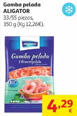 Alcampo ALIGATOR Gamba pelada oferta