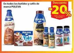 Alcampo PULEVA En todos los batidos y cafés de marca oferta