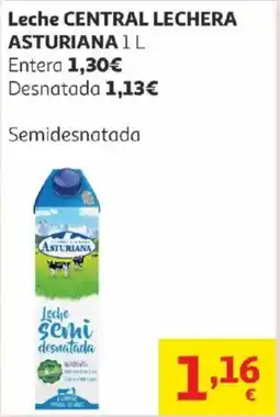 Alcampo ASTURIANA Leche central lechera oferta