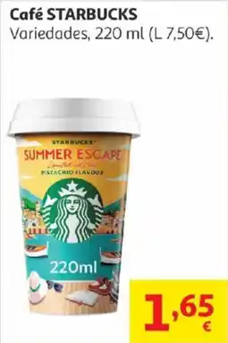 Alcampo STARBUCKS Café oferta