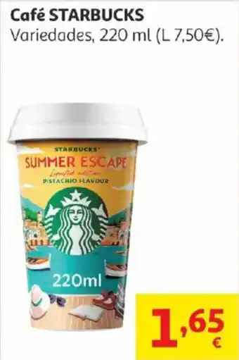 Alcampo STARBUCKS Café oferta