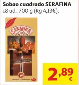 Alcampo SERAFINA Sobao cuadrado oferta