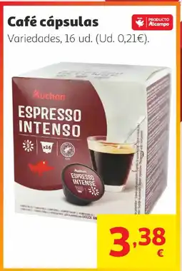 Alcampo Café cápsulas oferta