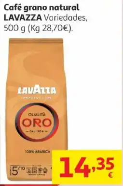 Alcampo LAVAZZA Café grano natural oferta
