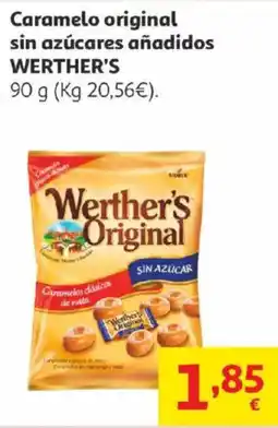 Alcampo WERTHER'S Caramelo original sin azúcares añadidos oferta