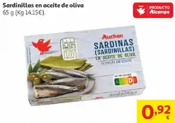 Alcampo Sardinillas en aceite de oliva oferta
