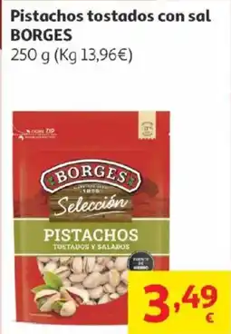 Alcampo BORGES Pistachos tostados con sal oferta