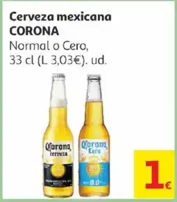 Alcampo CORONA Cerveza mexicana oferta