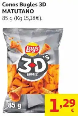 Alcampo MATUTANO Conos Bugles 3D oferta