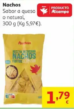 Alcampo AUCHAN Nachos oferta