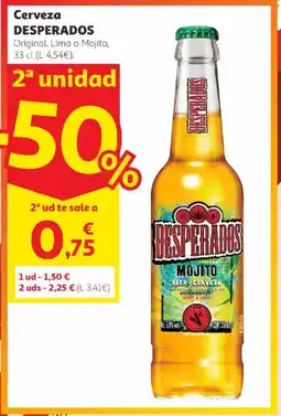 Alcampo DESPERADOS Cerveza oferta