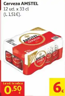 Alcampo AMSTEL Cerveza oferta