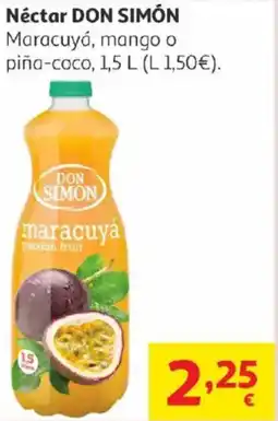Alcampo DON SIMÓN Néctar Maracuyá, mango o piña-coco oferta