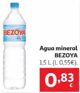 Alcampo BEZOYA Agua mineral oferta