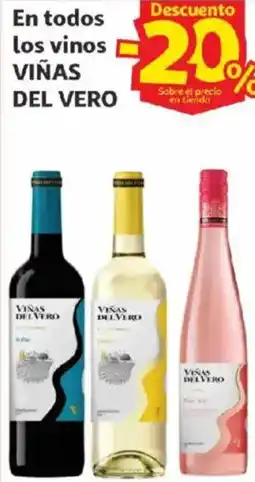 Alcampo VIÑAS DEL VERO En todos los vinos oferta