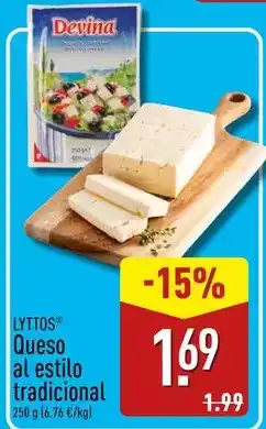Queso al estilo tradicional
