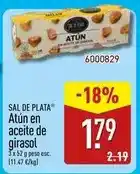 ALDI Sal de plata - atun en aceite de girasol oferta