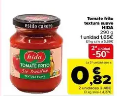 Carrefour Hida - tomate frito textura suave oferta