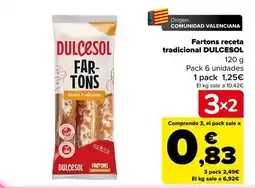 Carrefour Dulcesol - fartons receta tradicional oferta