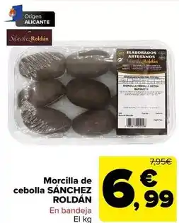 Carrefour Origen - morcilla de cebolla oferta
