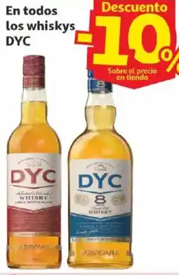 Alcampo DYC En todos los whiskys oferta